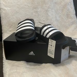 Brand New Adidas slides Sz 10